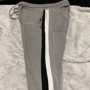 Alphalete Double Stripe Joggers Size Medium